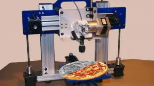3D printed pizza