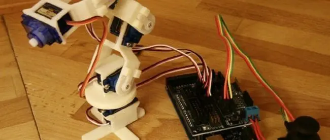 3D printed robot