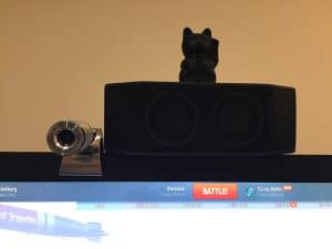 Webcam mount