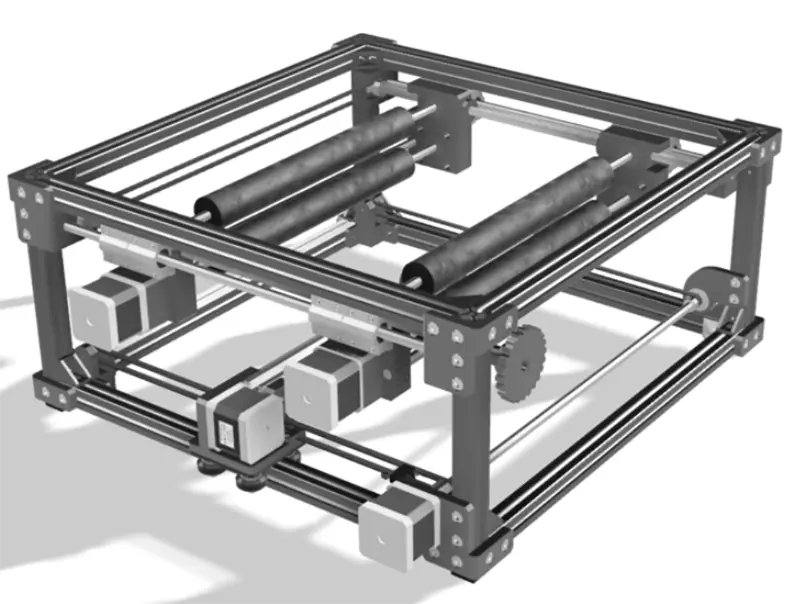 Infinite Z Axis 3D Printer Concept - 3D PRINTING UK