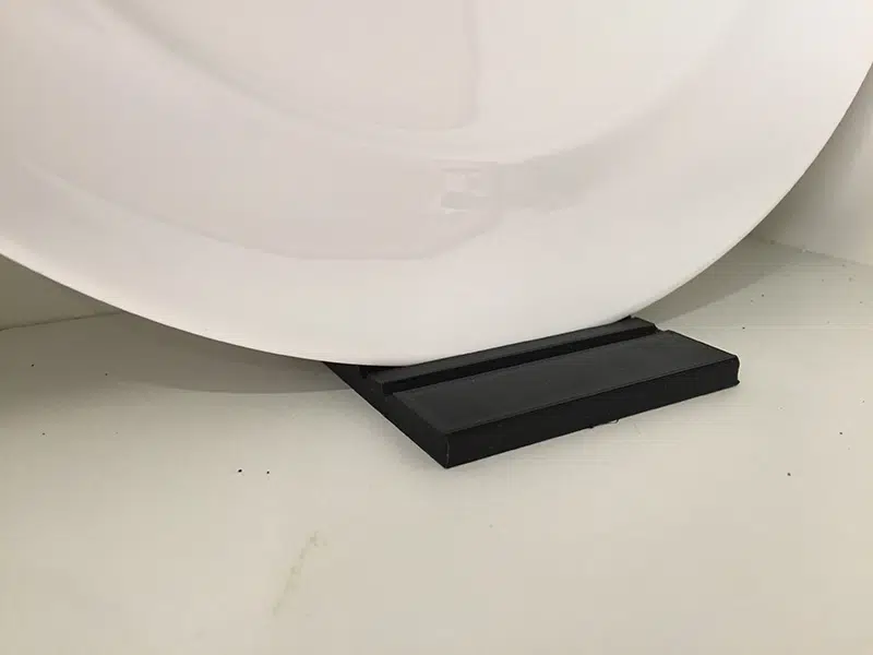 3D printed plate rack
