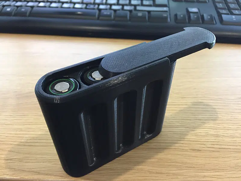 Vaping battery box